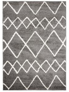 Kusový koberec shaggy Prata šedý 240x330cm