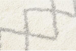 Kusový koberec shaggy Prata krémový atyp 80x300cm