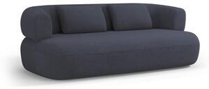 Tmavě modrá pohovka z textilie bouclé 178 cm Jenny – Micadoni