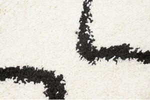 Kusový koberec shaggy Polta krémový atyp 60x200cm