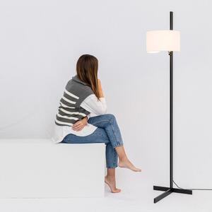 STAND UP stojací lampa, černá a bílá - FARO