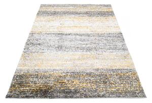 Kusový koberec shaggy Piska žlutý 80x150cm
