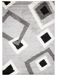 Kusový koberec shaggy Pruba šedý 240x330cm