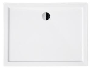 Besco Alpina Slimline obdélníková sprchová vanička 100x80 cm bílá #BAA-10814-P