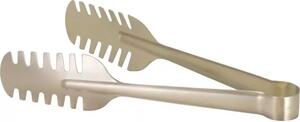 Gastro Kleště na špagety nerezové 24 cm, champagne