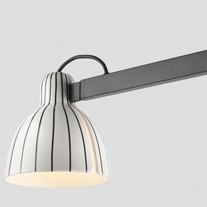 VENICE stolní lampa, bílá s proužky - FARO