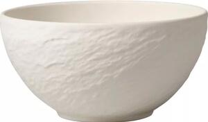 Miska porcelánová Villeroy & Boch Manufacture Rock 600 ml, bílá (4 ks)