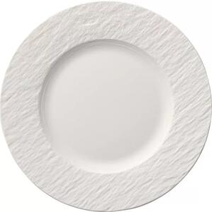 Talíř dezertní Villeroy & Boch Manufacture Rock 22 cm, bílý (6 ks)