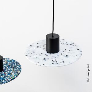 CONFETTI 300 závěsné svítidlo, recyklovaný marmoreal, pr. 30cm - FARO