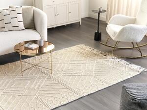 Vlněný koberec 160 x 230 cm béžový MAVIKENT