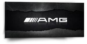 Sablio Obraz AMG černá - 110x50 cm