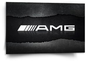 Sablio Obraz AMG černá - 120x80 cm