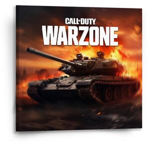 Sablio Obraz Call of Duty Warzone - tank - 50x50 cm