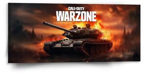 Sablio Obraz Call of Duty Warzone - tank - 110x50 cm