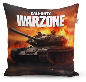 Sablio Polštář Call of Duty Warzone - tank - 40x40 cm