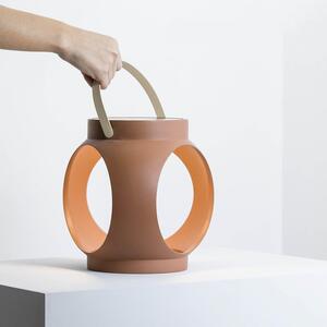 CANDELA přenosná nabíjecí lampa, terakota - FARO