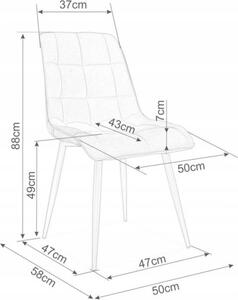 Jídelní židle ZOLO - béžová