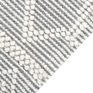 Vlněný koberec 160 x 230 cm béžový/šedý SOLHAN