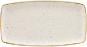 Talíř mělký Churchill Stonecast Barley White 29,5x15 cm