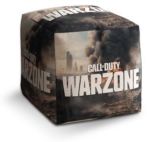 Sablio Taburet Cube Call of Duty Warzone - město: 40x40x40 cm