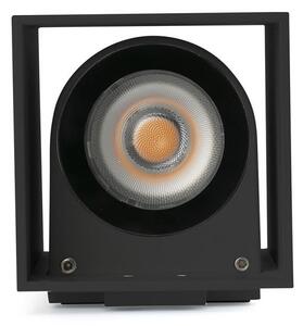 FARO KOV 1L nástěnné svítidlo hranaté, černá 2700K 14° - FARO, IP65