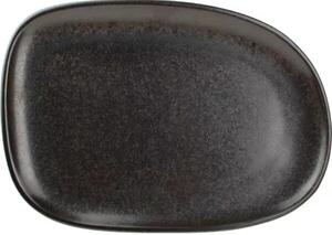 Talíř mělký F2D Ceres Black 33x23 cm