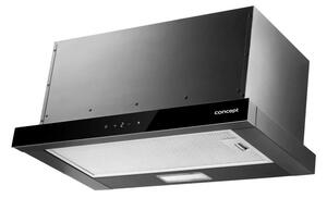 Concept OPV3860bc - Výsuvná digestoř 60 cm černá