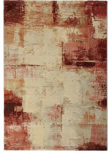 Breno Kusový koberec ARGENTUM 63723, 80x150 cm, Vícebarevné/Červená