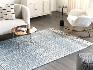 Vlněný koberec 160 x 230 cm modrý ORHANELI