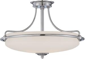 Elstead Lighting Griffin stropní světlo 4x60 W nikl QZ-GRIFFIN-SFM-AN