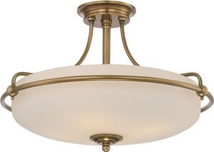 Elstead Lighting Griffin stropní světlo 4x60 W mosaz QZ-GRIFFIN-SFM-WS