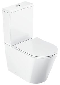 Ravak Elegant kompaktní wc s deskou s pomalým sklápěním bílá X01872