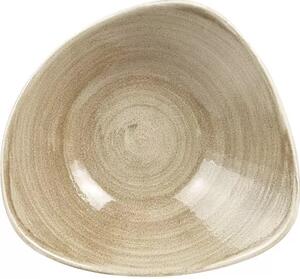 Hluboký talíř Churchill Stonecast 23,5 cm, trojúhelníkový (12 ks)