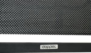 Doppler PESARO - zahradní hliníkové lehátko - antracit káro