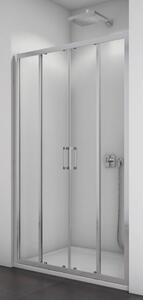 SanSwiss TOPS4 1200 01 07 Sprchové dveře dvoudílné 120 cm, matný elox/sklo