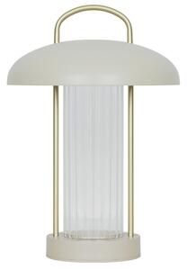 Nordlux Béžová kovová stolní LED lampa Mirano