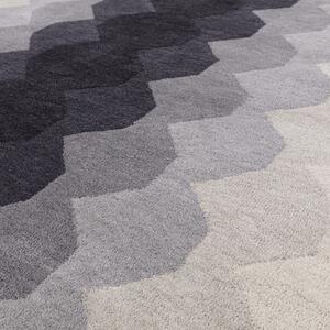 Tribeca Design Kusový koberec Odie Charcoal běhoun Rozměry: 66x200 cm