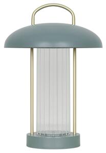 Nordlux Zelená kovová stolní LED lampa Mirano