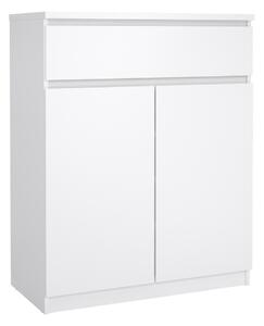 Bílá komoda 80x100x40 cm Naia – Tvilum