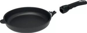 Litinová pánev AMT Gastroguss 24 cm, vhodná na indukci, s odnímatelnou rukojetí