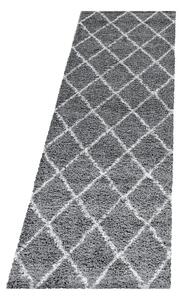 Šedý běhoun 80x250 cm Alvor – Ayyildiz Carpets