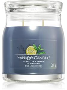 Yankee Candle Black Tea & Lemon vonná svíčka 368 g