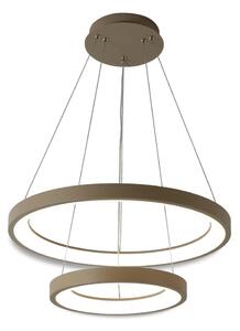 BRILAGI - LED Stm lustr na lanku FALCON SLIM LED/68W/230V pr. 50 cm béžová + DO
