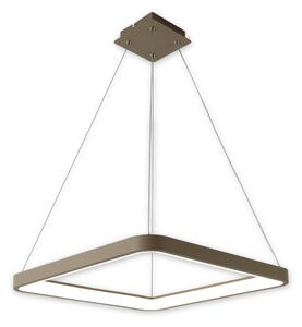 BRILAGI - LED Stm lustr na lanku FALCON SLIM LED/50W/230V 50x50 cm béžová + DO