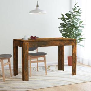 Jídelní stůl kouřový dub 120 x 60 x 76 cm kompozitní dřevo