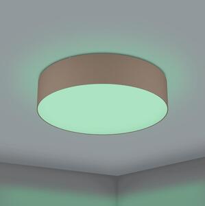 Eglo 31767 - LED RGBW Stm. strop. svítidlo ROMAO-Z LED/35W/230V pr. 57 cm taupe