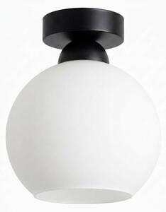 BRILAGI - LED Stropní svítidlo RETRO GLASS 1xE27/60W/230V pr. 15 cm černá/bílá