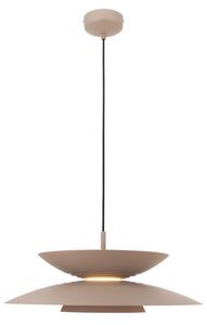 MAXLIGHT P0698 - LED Lustr na lanku MAYUMI LED/12W/230V pr. 50 cm CRI 96 béžová