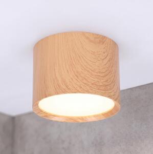 BRILAGI - Koup. bodové svítidlo SMOOTH 1xGX53/15W/230V 60x82 mm dekor dubu IP54