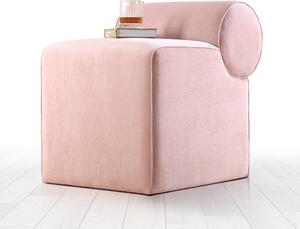 Atelier del Sofa Taburet Linburg Puf - Pink, Růžová